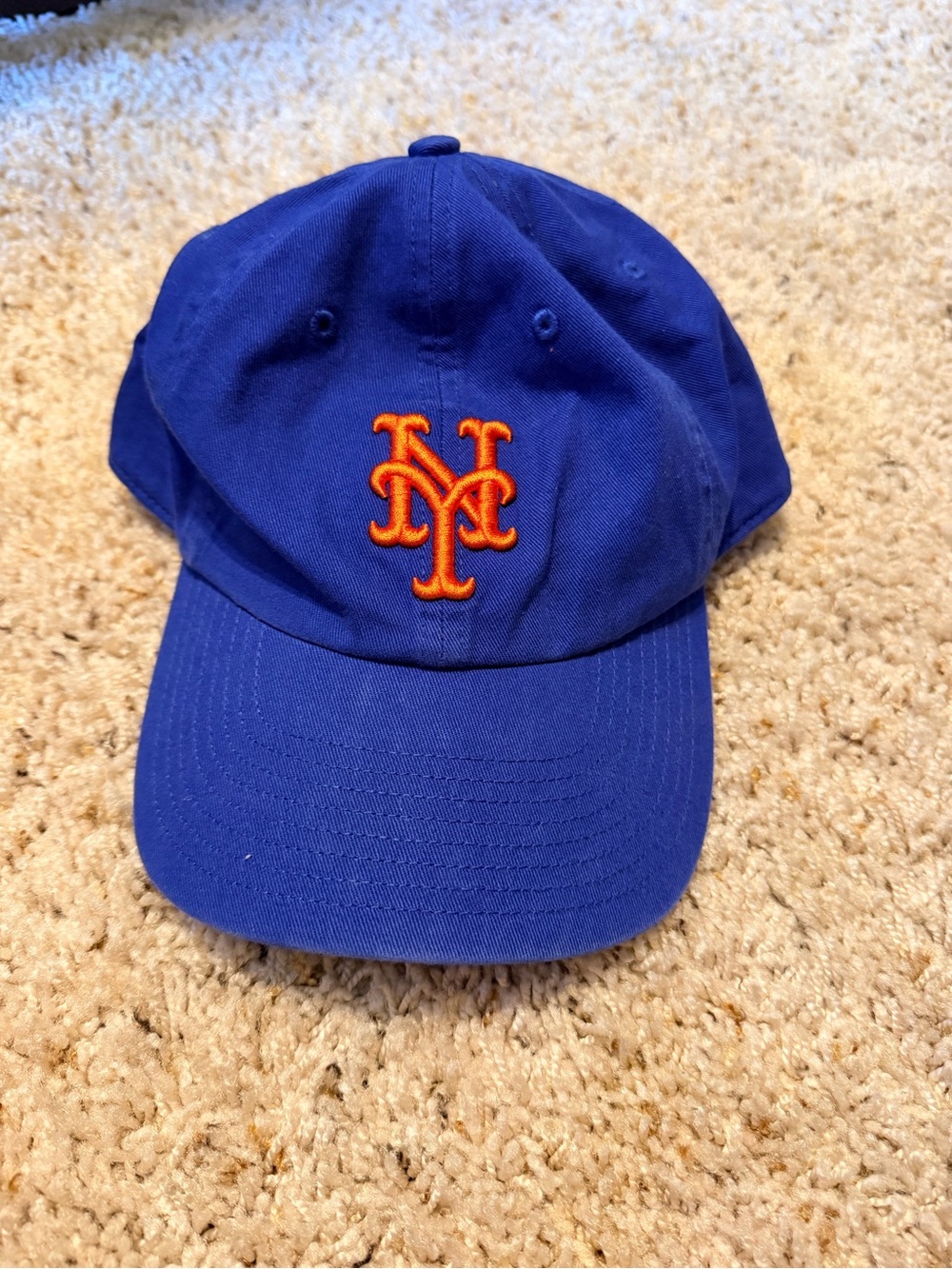 New York Mets Royal Blue Cap with Orange Logo
